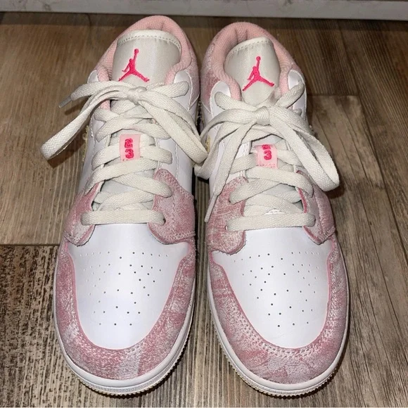 Nike Air Jordan 1 Low GS Big Kid Arctic Punch Paint Ice Cream CW7104-601 Youth 6